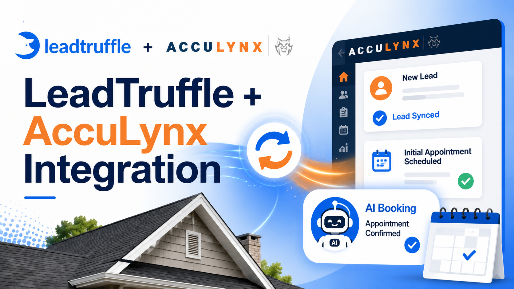 LeadTruffle + AccuLynx Integration: AI Lead Sync and Direct AI Booking