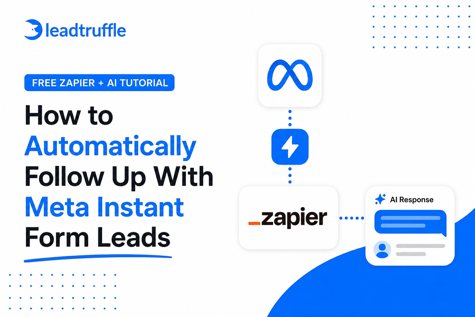 How to Automatically Follow Up With Meta Instant Form Leads (Free Zapier + AI Tutorial)