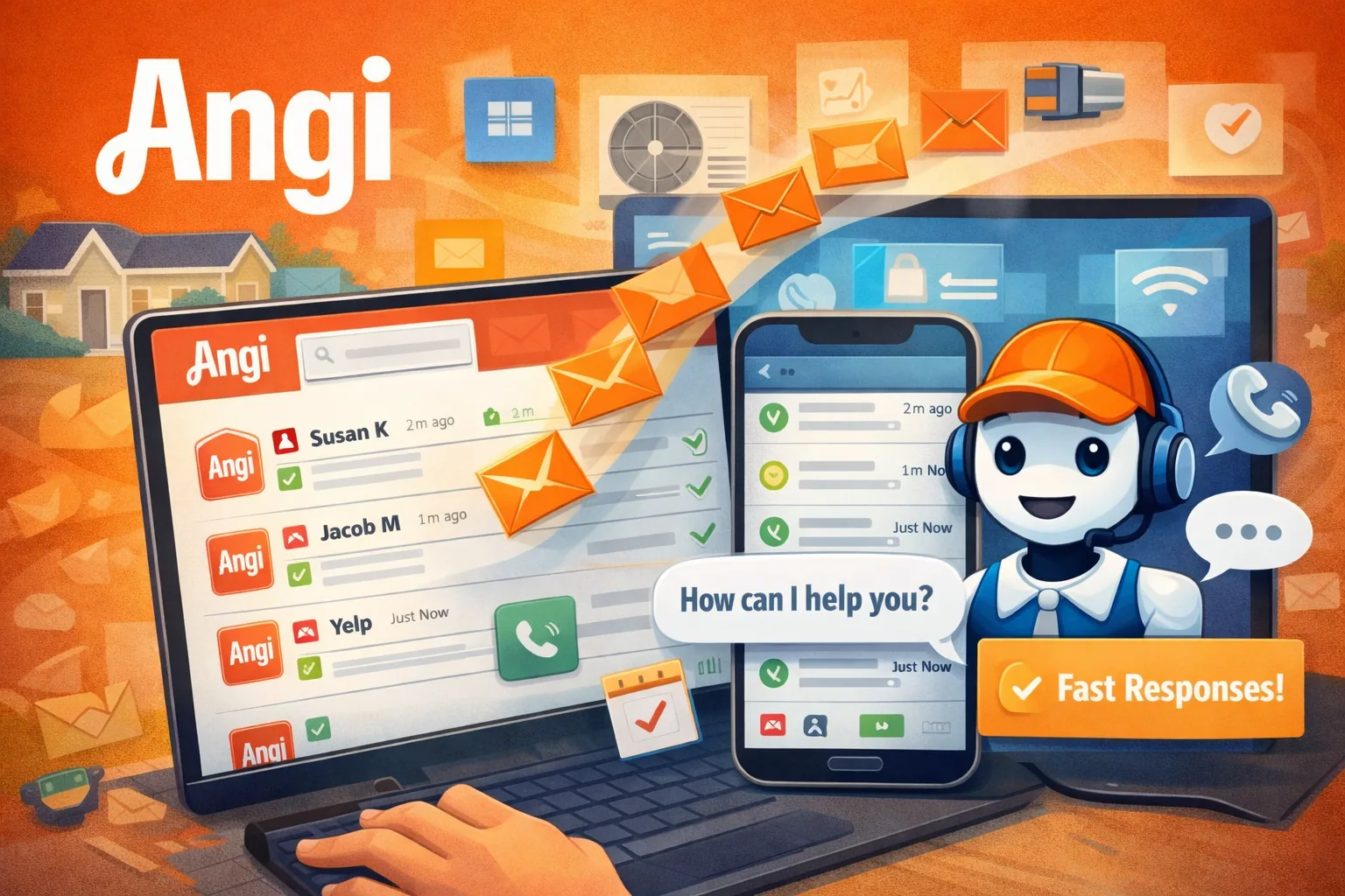 Angi leads in a unified inbox